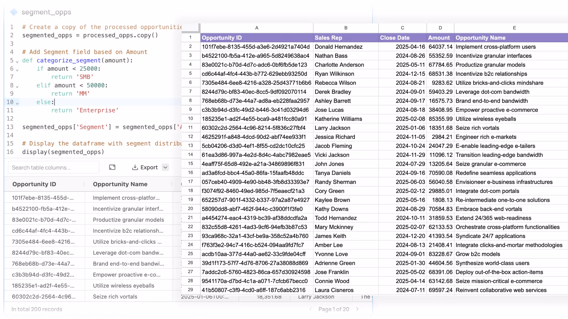 Template Directory example